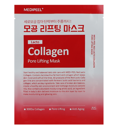 Маска з ліфтингом-ефектом MEDI-PEEL Red Lacto Collagen Pore Lifting Mask (8809409345741)