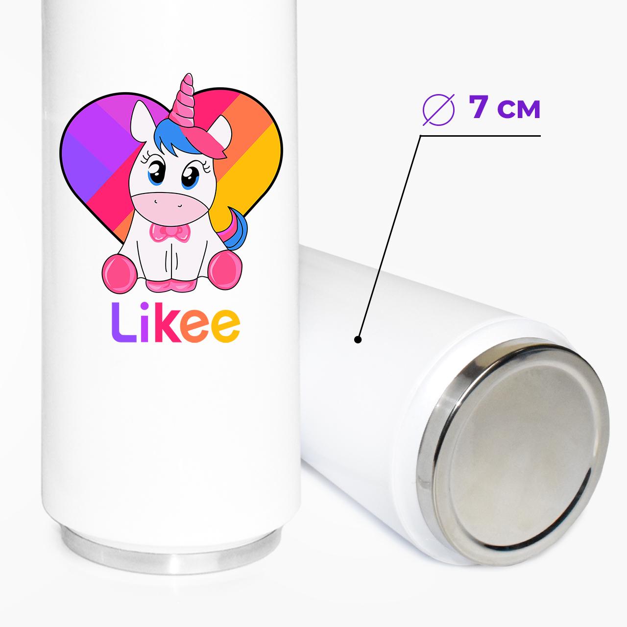Термокружка Likee Unicorn 500 мл (31091-1594-500) - фото 6 Термокружка Likee Unicorn 500 мл (31091-1594-500) - фото 6