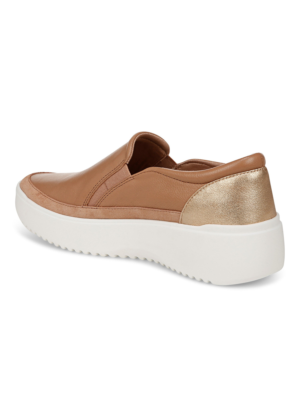 Слипоны кожаные Vionic Kearny р. 41 26 см Коричневый (2542687967) - фото 2