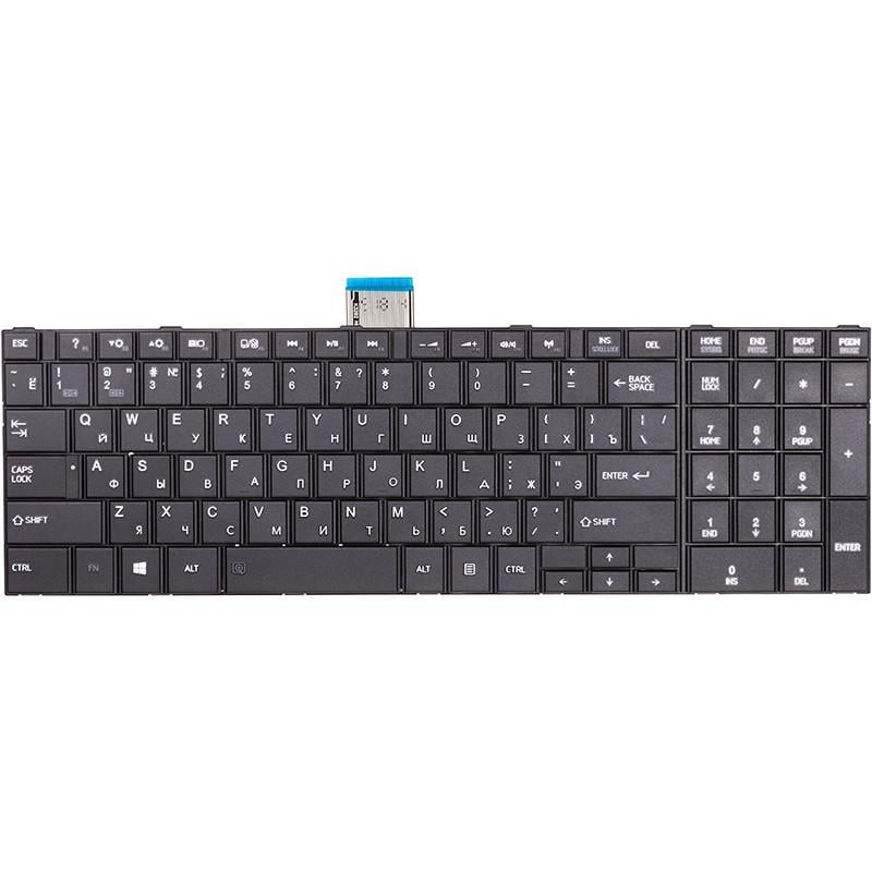 Клавиатура Power для ноутбука Toshiba Satellite C50 с 50 а черный фрейм Черный