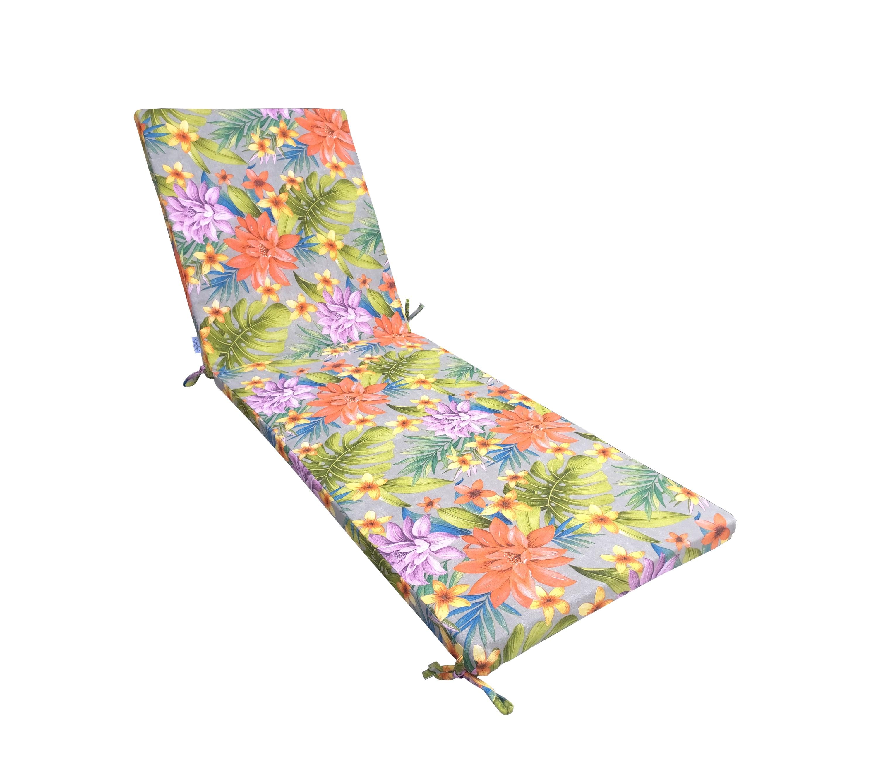 Матрац для шезлонга eGarden Carioca Verde 195x58x4 см (5261)