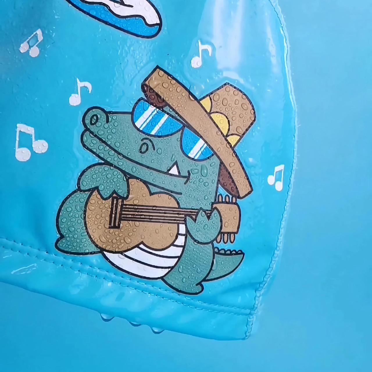 Шапочка для плавания детская Renvo Orta JR OSFM Голубой (1SC400-04) - фото 4