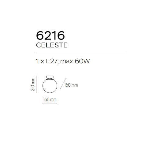 Світильник стельовий TK Lighting Celeste 6216 - фото 2