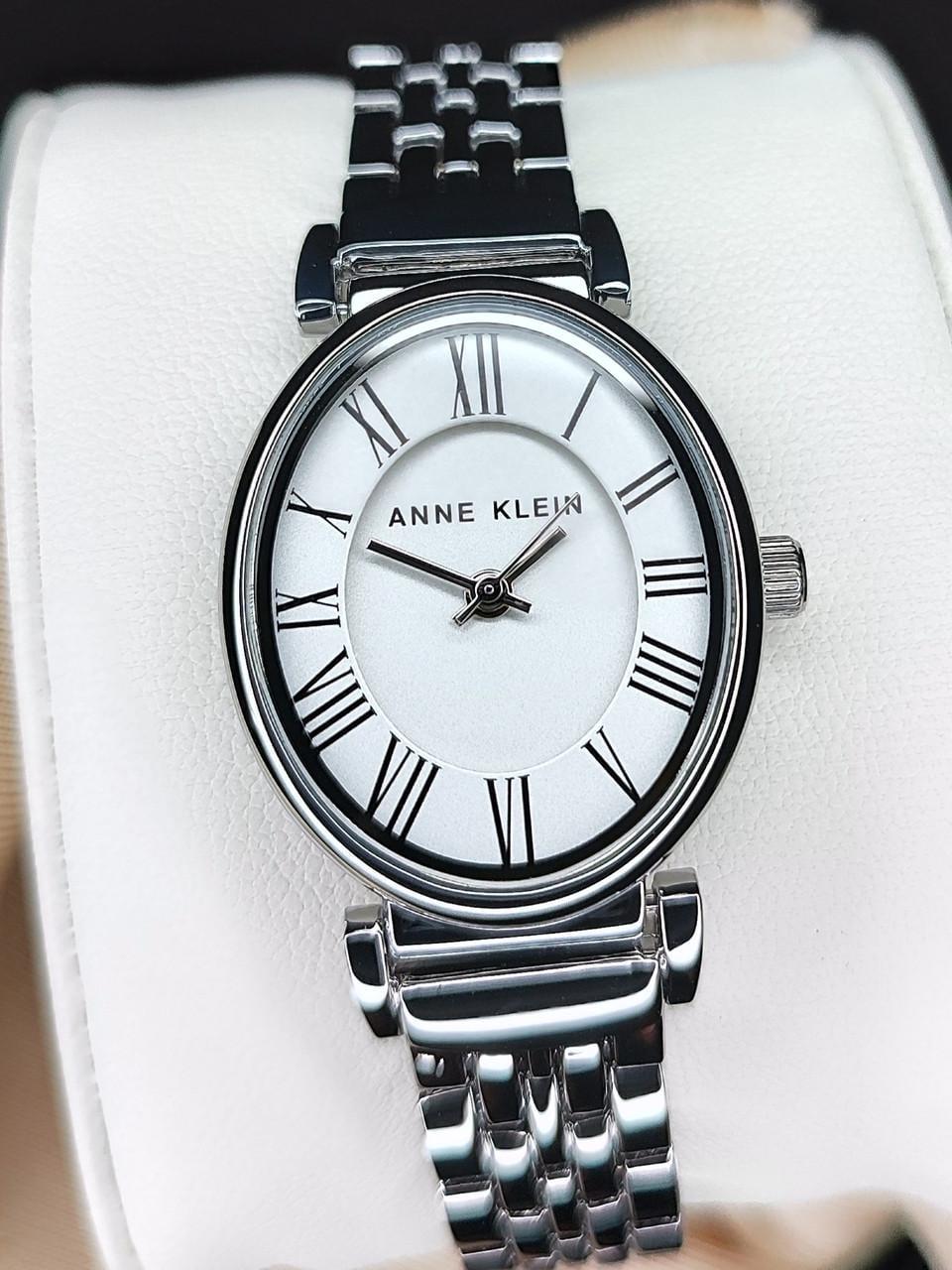 Наручные часы женские Anne Klein AK/5329SVSV с серебристым циферблатом и стальным браслетом Наручные часы женские Anne Klein AK/5329SVSV с серебристым циферблатом и стальным браслетом