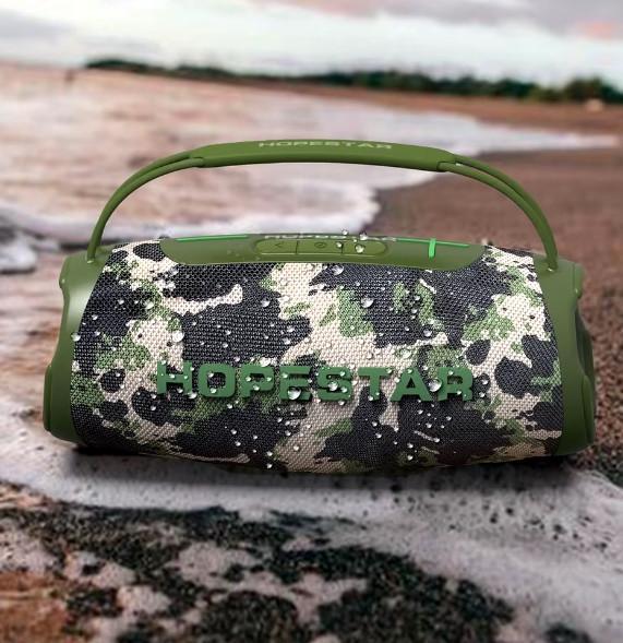 Портативная колонка HOPESTAR H53 Army Зеленый (2894489572)