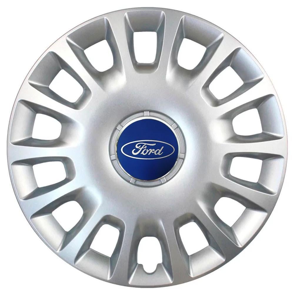 Колпаки SJS 214 с логотипом Ford 4 шт. R14 Серебряный (2654557052)