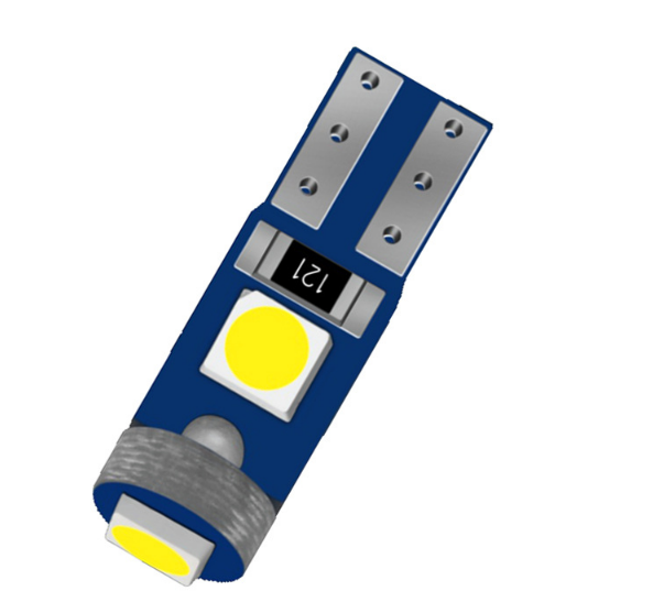 Автолампа T5 3030 3SMD красный свет 1 шт. (2874858114)