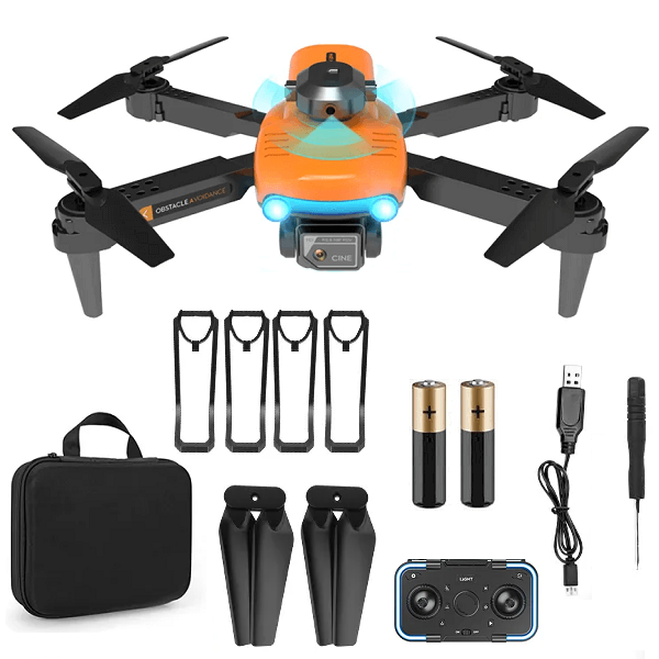 Квадрокоптер ZFR F187 4K и HD камеры барометр Orange (d213)