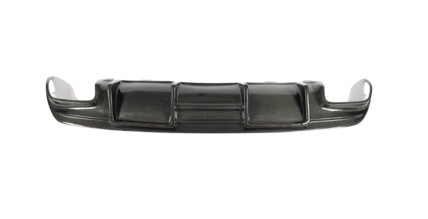 Диффузор заднего бамера DDCarbon V1 для AMG-Line/CLA45 AMG для Mercedes CLA C117 2013-2019 гг. натуральный карбон (147955)