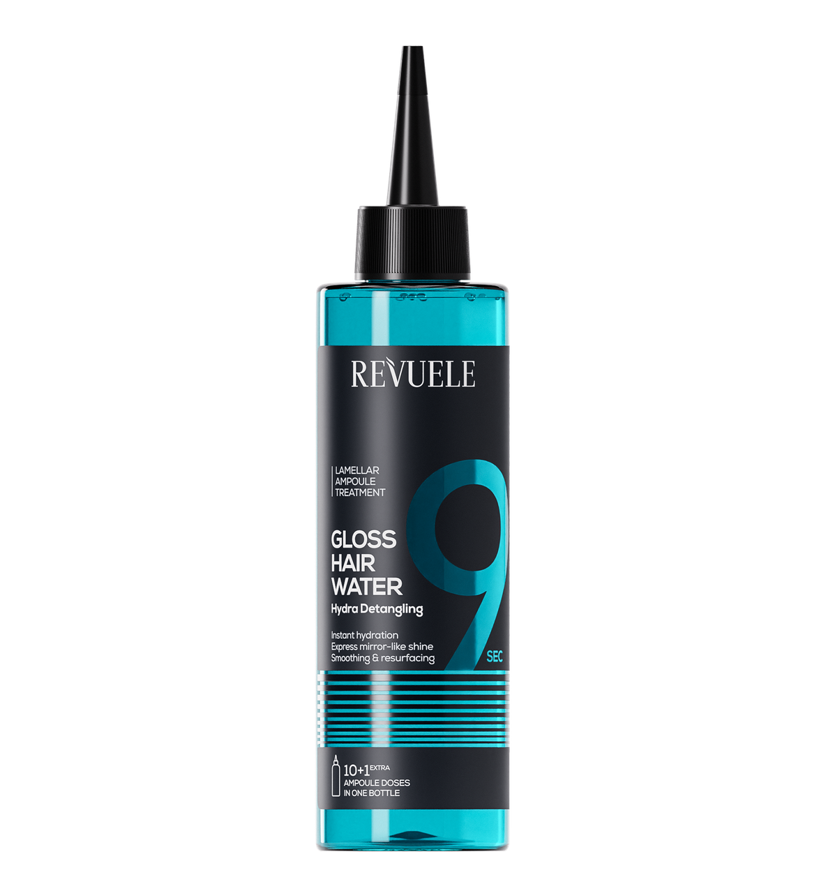 Вода для блеска волос Revuele Gloss Hair Water Hydra Detangling Увлажняющее распутывание 220 мл