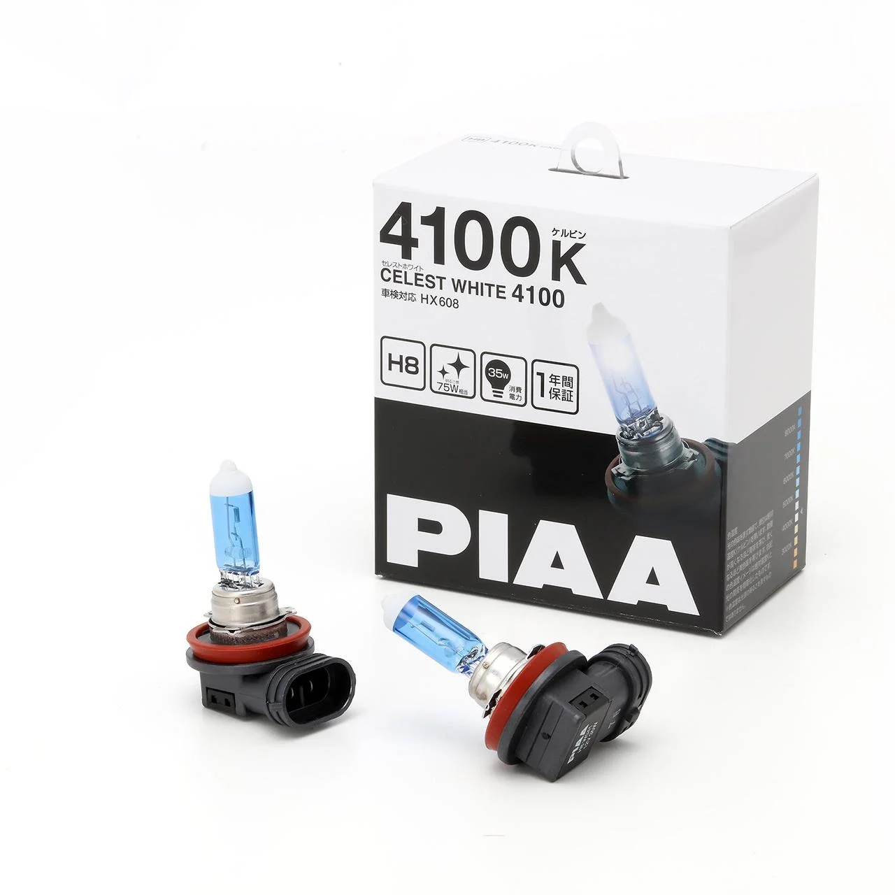 Автолампи Piaa Celest White H8 4100 K 2 шт. (HX-608)