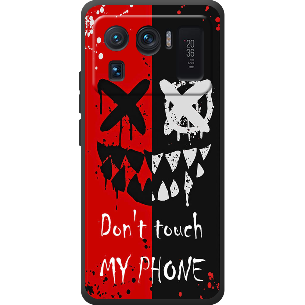 Чехол BoxFace Xiaomi Mi 11 Ultra Bad Smile Черный силикон (44424-up2468-44449)