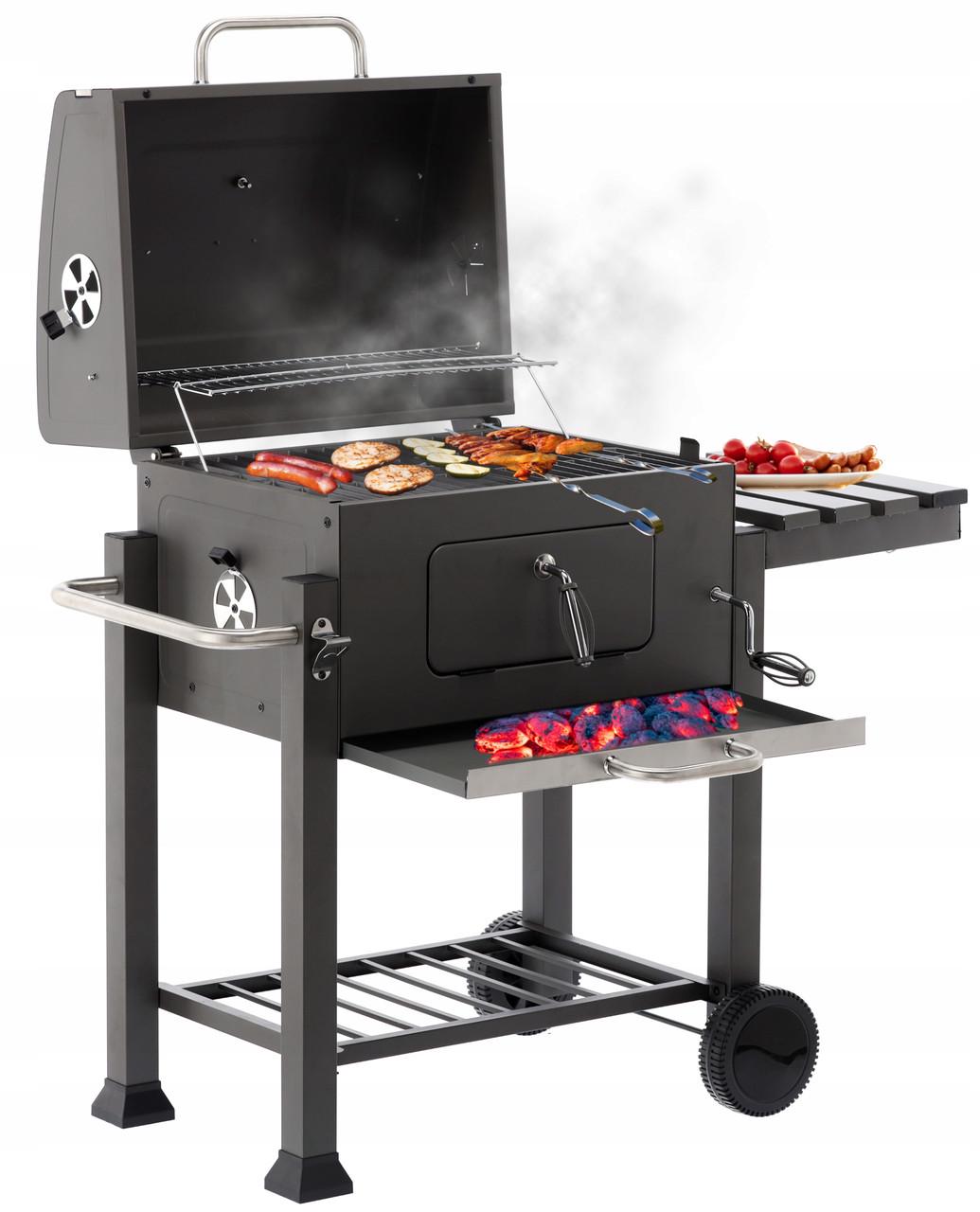 Гриль GardenLine BBQ5320 58 ​​х 42,5 см с крышкой - фото 2