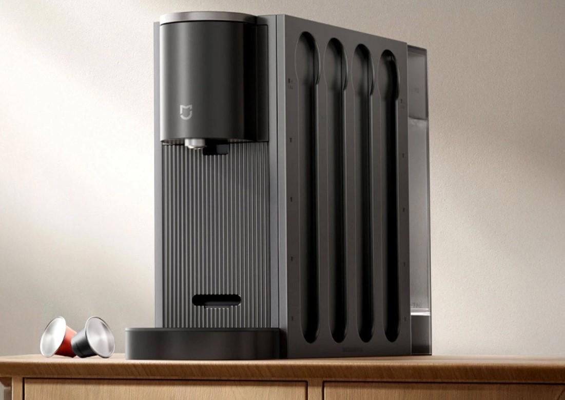 Кофемашина капсульная MiJia S1 Capsule Coffee Machine Black (CMC001) - фото 2 Кофемашина капсульная MiJia S1 Capsule Coffee Machine Black (CMC001) - фото 2