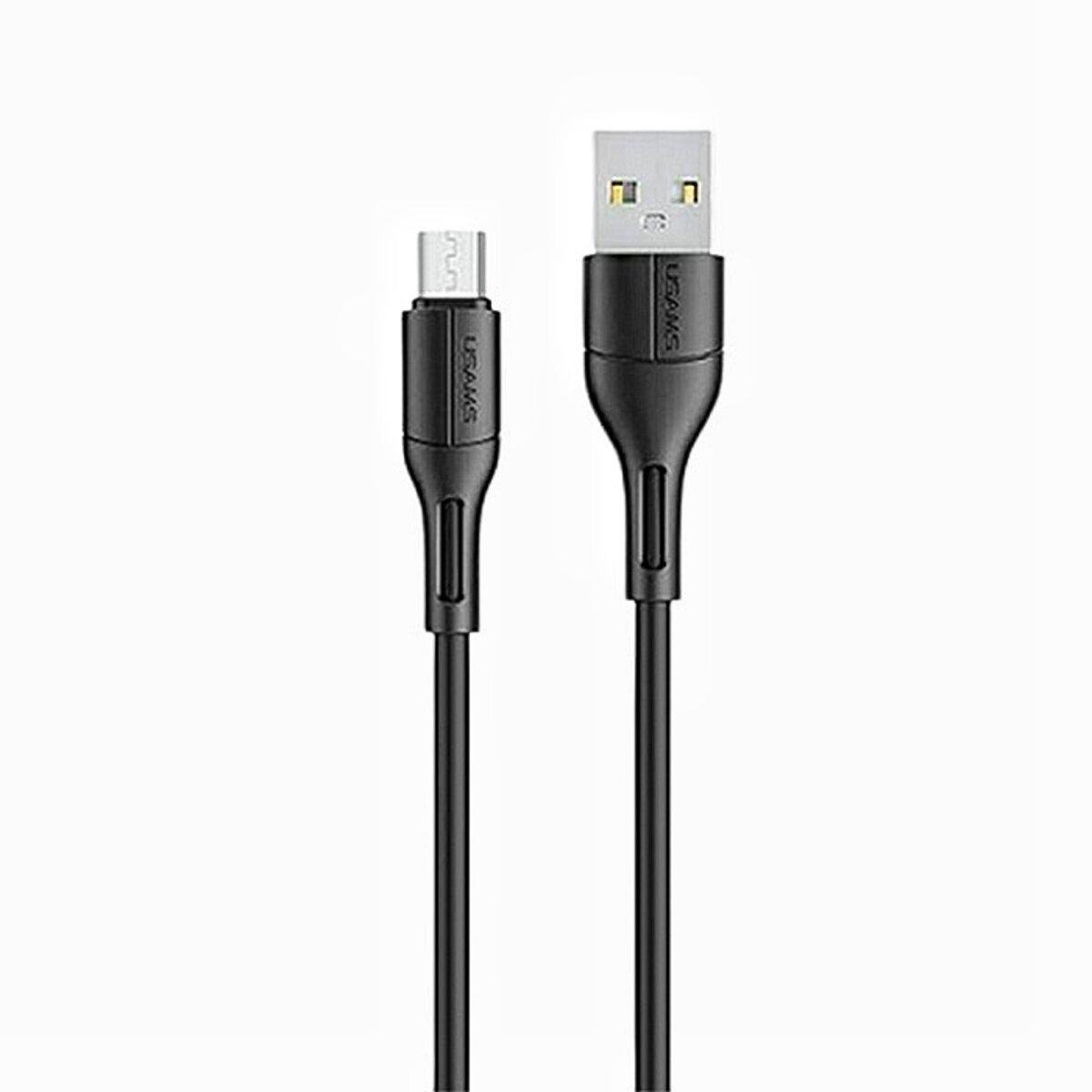 Кабель Usams Charge OTG US-SJ502 U68 USB to USB Micro 2 A 1 м Black (SJ502USB01)