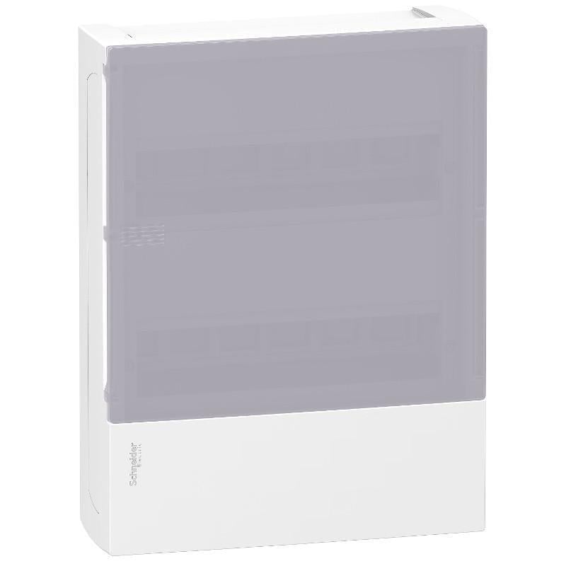 Щит навісний Schneider Electric Resi9 MP 2ряда/24 модуля з прозорими дверцятами (MIP12212T) Щит навісний Schneider Electric Resi9 MP 2ряда/24 модуля з прозорими дверцятами (MIP12212T)