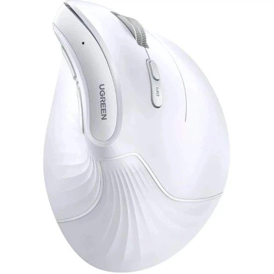 Миша бездротова UGREEN MU008 Multi-mode Vertical Mouse White (KST-UGR-45759)