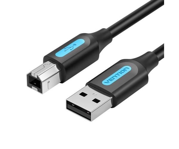 Кабель для принтера Vention COQBG USB 2.0 Type-A Male to Type-B Male 1,5 м Black