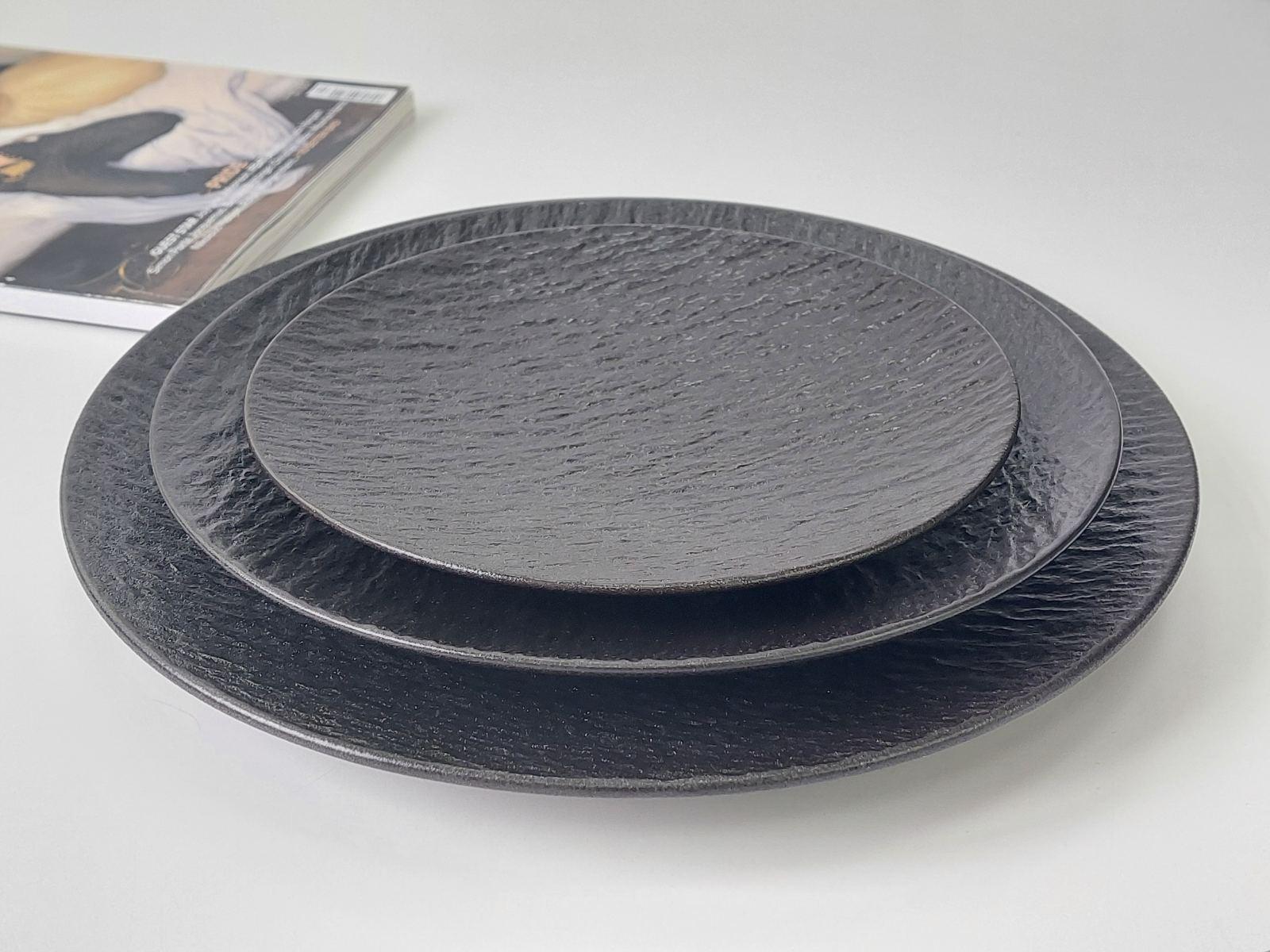 Тарелка обеденная керамическая Оникс 26x3 см (05042027) - фото 4 Тарелка обеденная керамическая Оникс 26x3 см (05042027) - фото 4