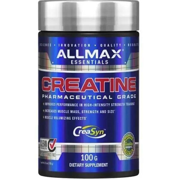 Креатин моногідрат AllMax Nutrition Creatine Pharmaceutical Grade 100 г 20 порцій Unflavored