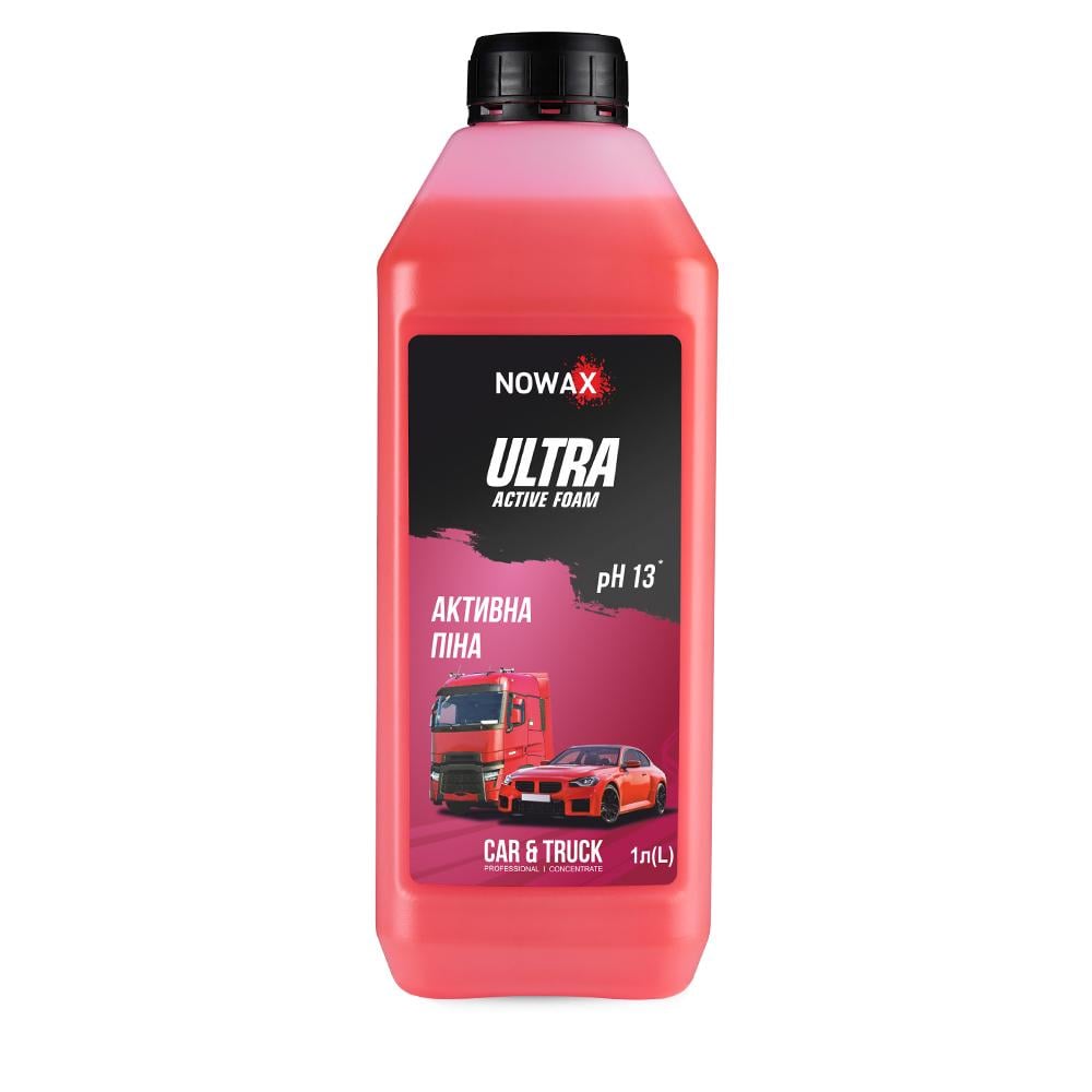 Активная пена Nowax Ultra Active Foam концентрат для бесконтактной мойки 1 л (NX01181) Активная пена Nowax Ultra Active Foam концентрат для бесконтактной мойки 1 л (NX01181)