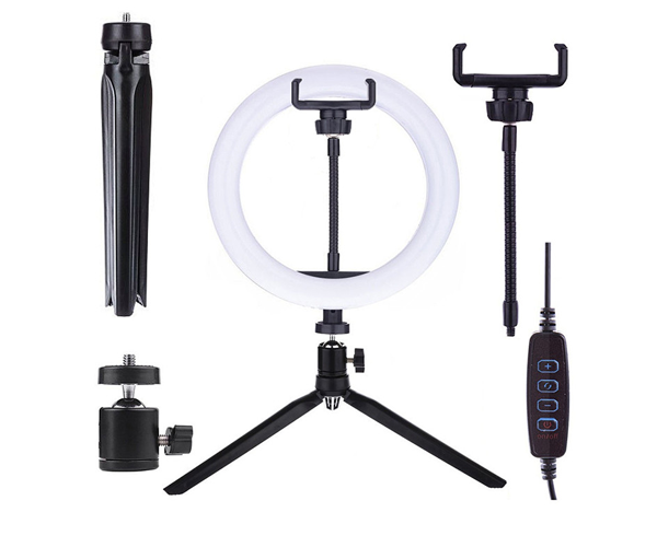 LED лампа XPRO LIVE LIGHT LM-08 світлодіодна зі штативом (92_6129)