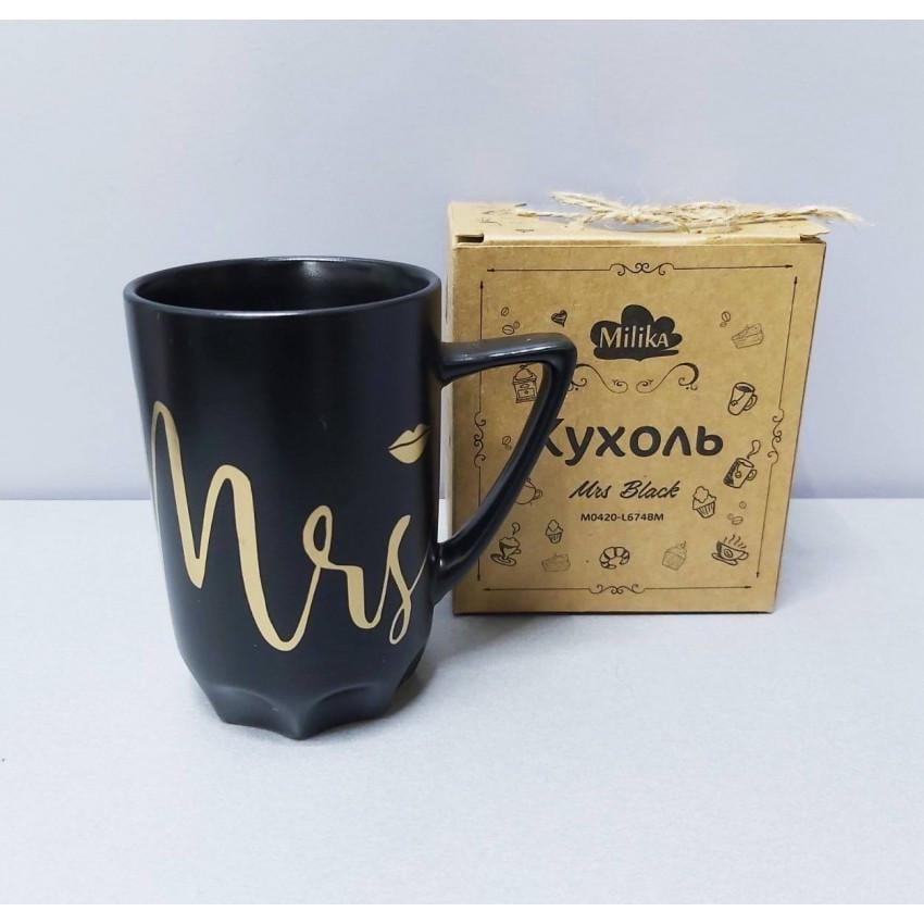 Чашка Milika M0420-L674BM фарфоровая 320 мл