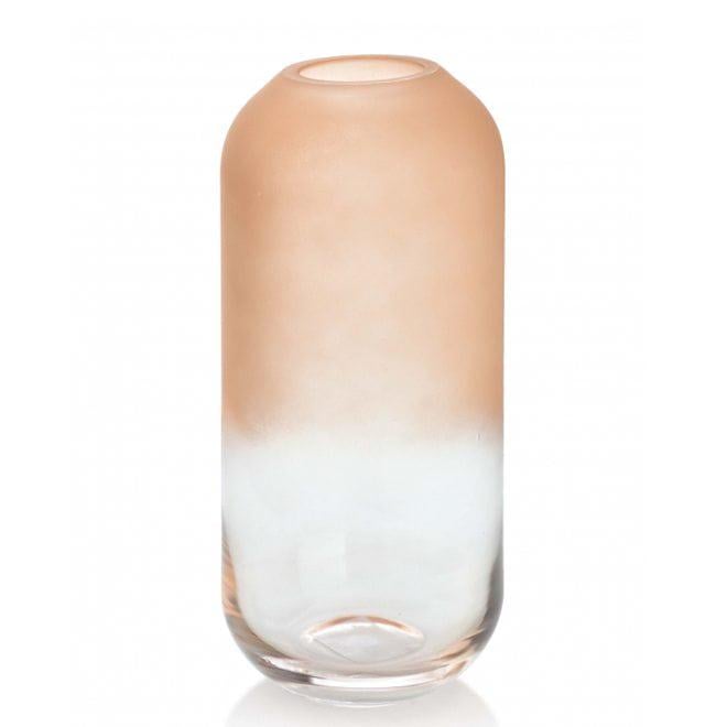 Ваза стеклянная Flora Serenite H-28 см (35677)