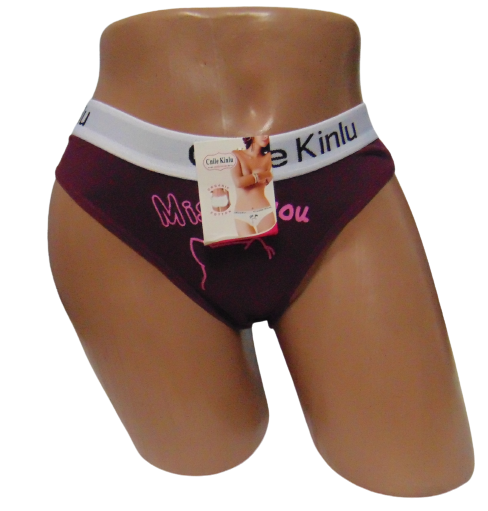 Женские трусики Cnile Kinlu 1298 XL Бордовый (1766559344)