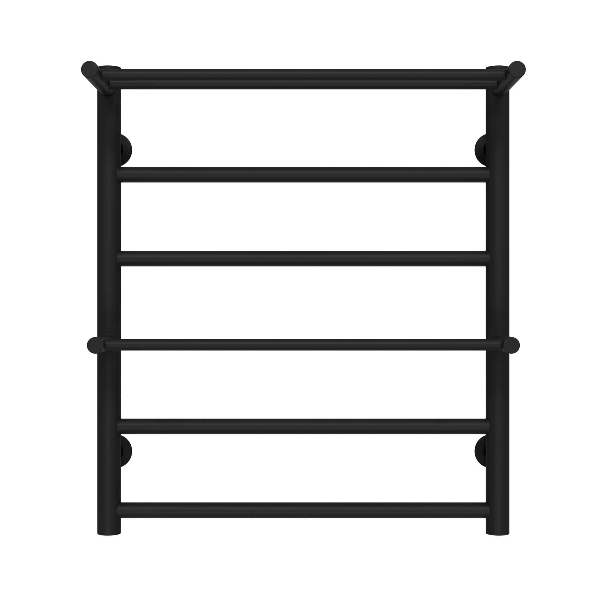 Полотенцесушитель водяной Deffi Терма Плюс П6 боковое левое подключение нержавеющая сталь 500x600 мм Черный (C.TA.60.50.6.BB)