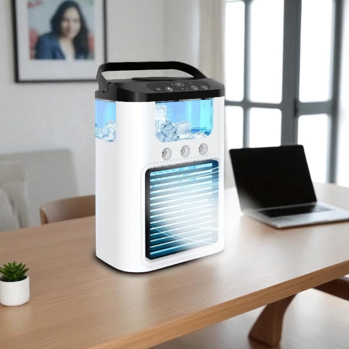 Кондиционер Ice Cooler с увлажнением и LED подсветкой 6 режимов (ICU30) - фото 2 Кондиционер Ice Cooler с увлажнением и LED подсветкой 6 режимов (ICU30) - фото 2