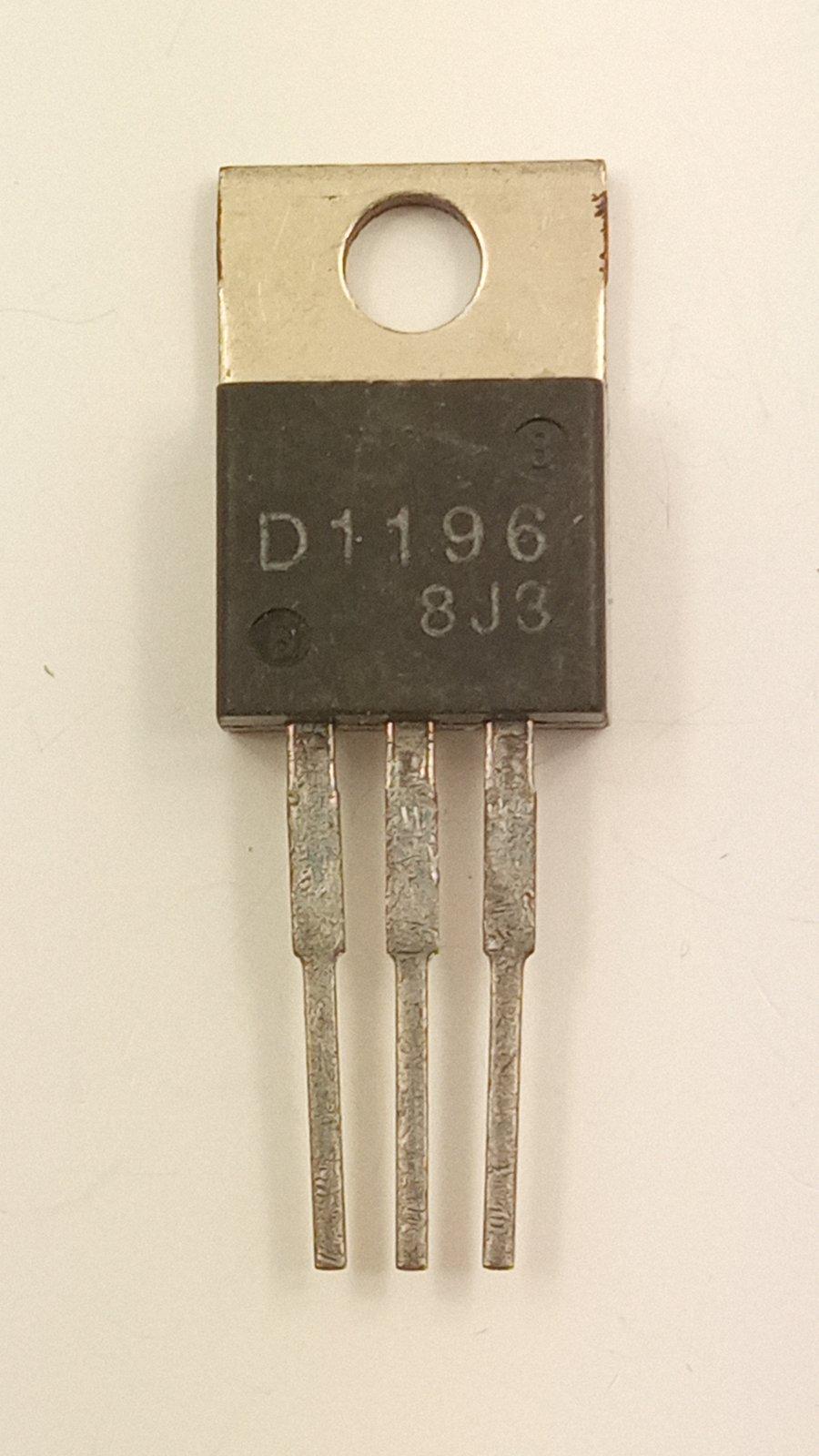 Транзистор 2SD1196 npn 100V/8A/40W TO-220 (31942)