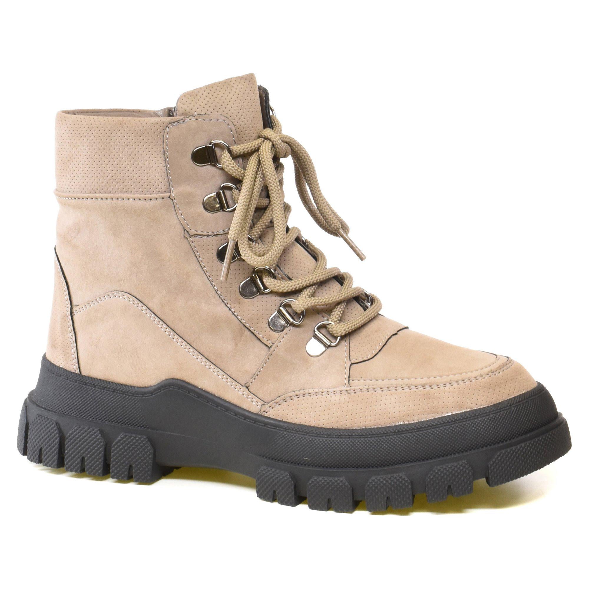 Ботинки зимние женские Keddo р. 37 Бежевый (013645-37)