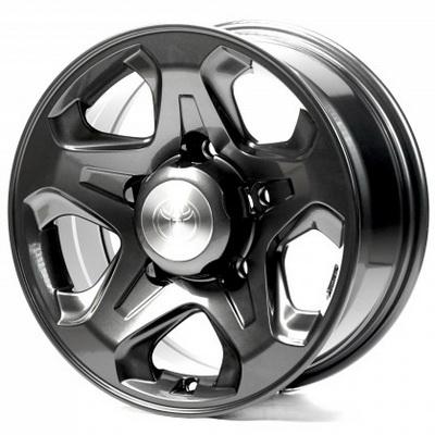 Диски автомобильные Replica TY1211 R16 W7 PCD5x150 ET2 DIA 110.6 Dark grey