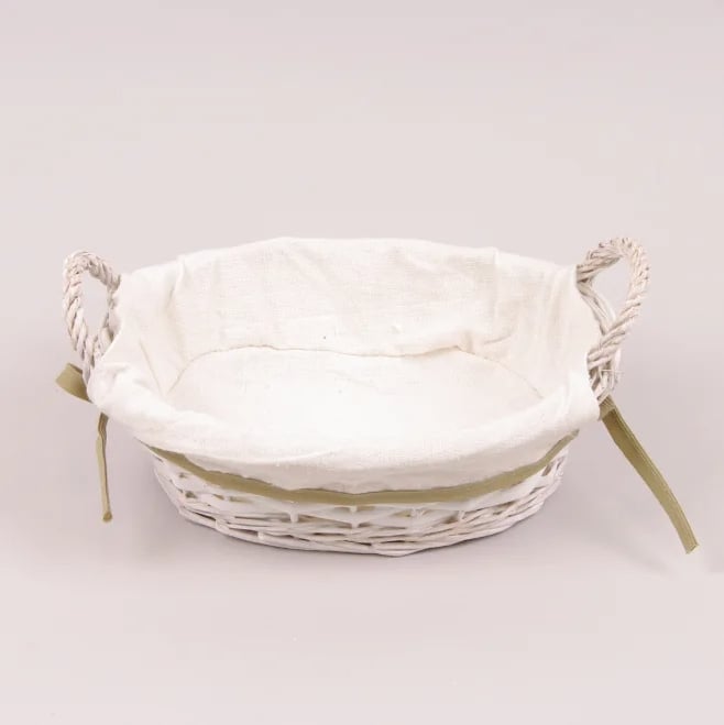 Корзина с тканью Flora (5479)