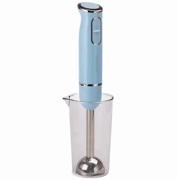 Блендер погружной ручной Sokany SK-1726 с мерным стаканом Голубой - фото 2 Блендер погружной ручной Sokany SK-1726 с мерным стаканом Голубой - фото 2