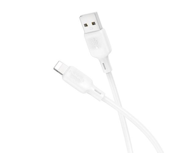 Кабель Data Borofone BX113 2,4A USB-Lightning 1 м White (066941991115400)