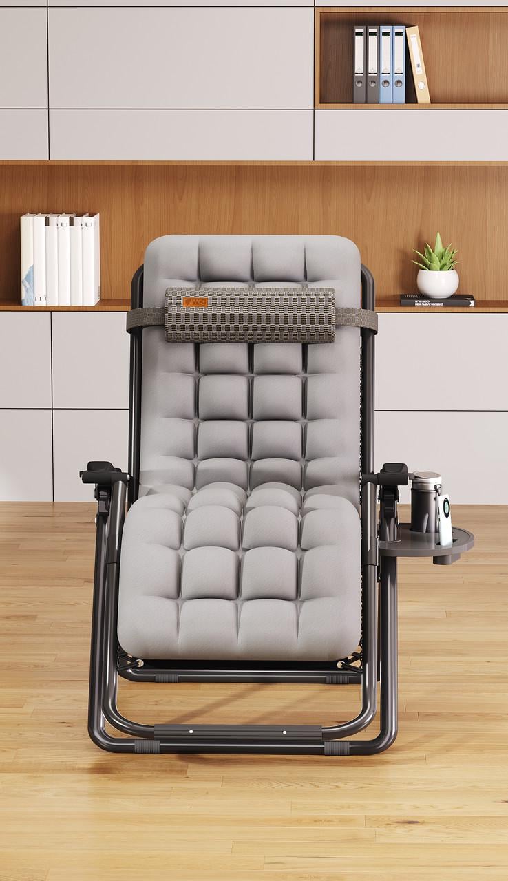 Крісло-шезлонг розкладне садове Zero Gravity WCG R-01 з матрацом (2761306590) - фото 5 Крісло-шезлонг розкладне садове Zero Gravity WCG R-01 з матрацом (2761306590) - фото 5