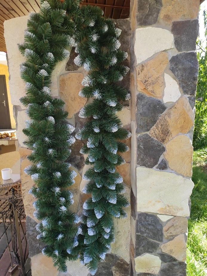 Хвойна гірлянда SGX Снігова Королева 2,9 м Зелений (1258922484) - фото 2