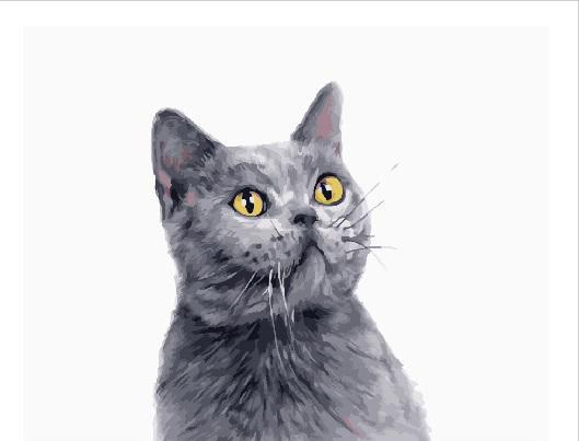 Картина по номерам Brushme Милый британец 40х50 см (GT66025)