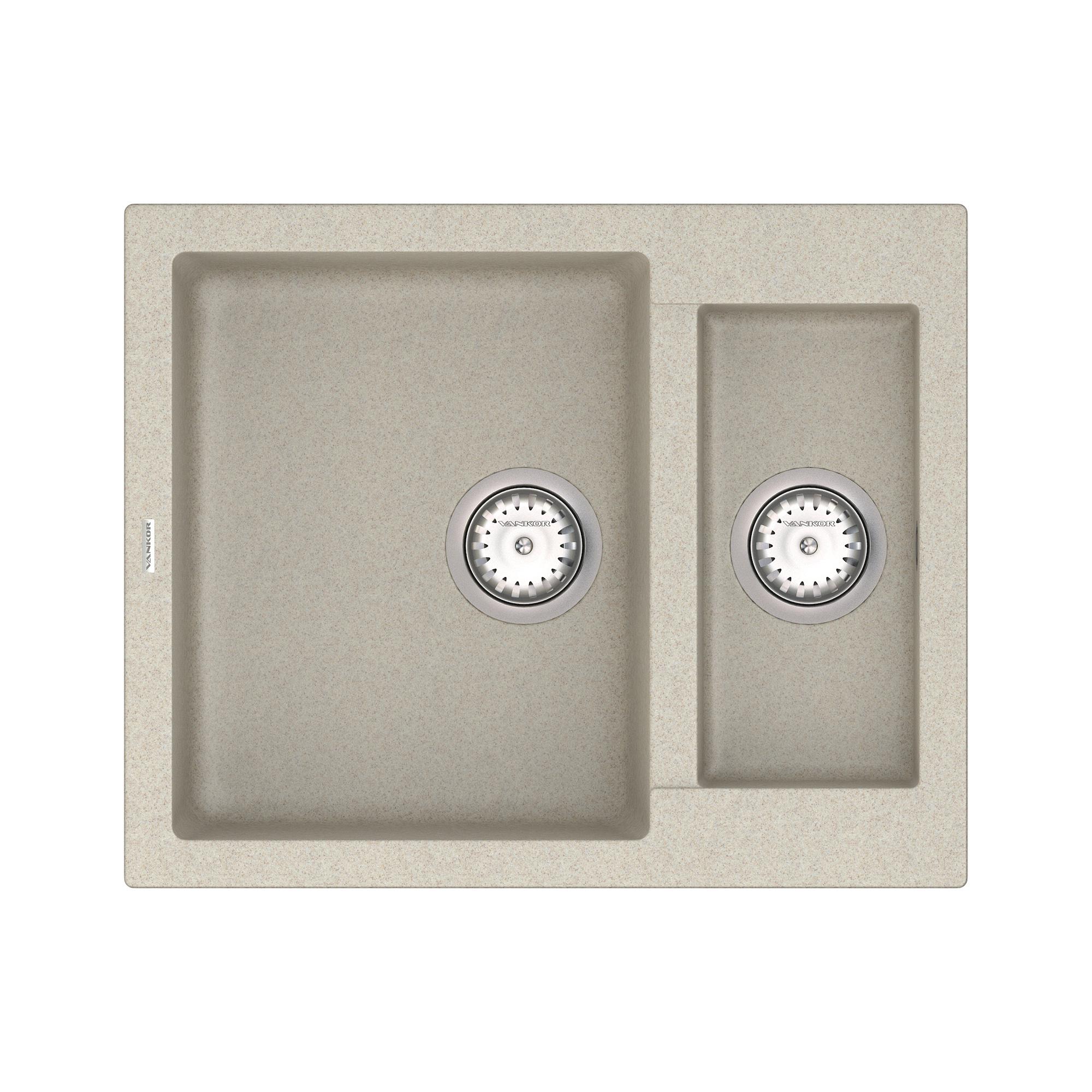 Мойка для кухни Vankor Orman OMP 03.61 + сифон Vankor Terra (74875)