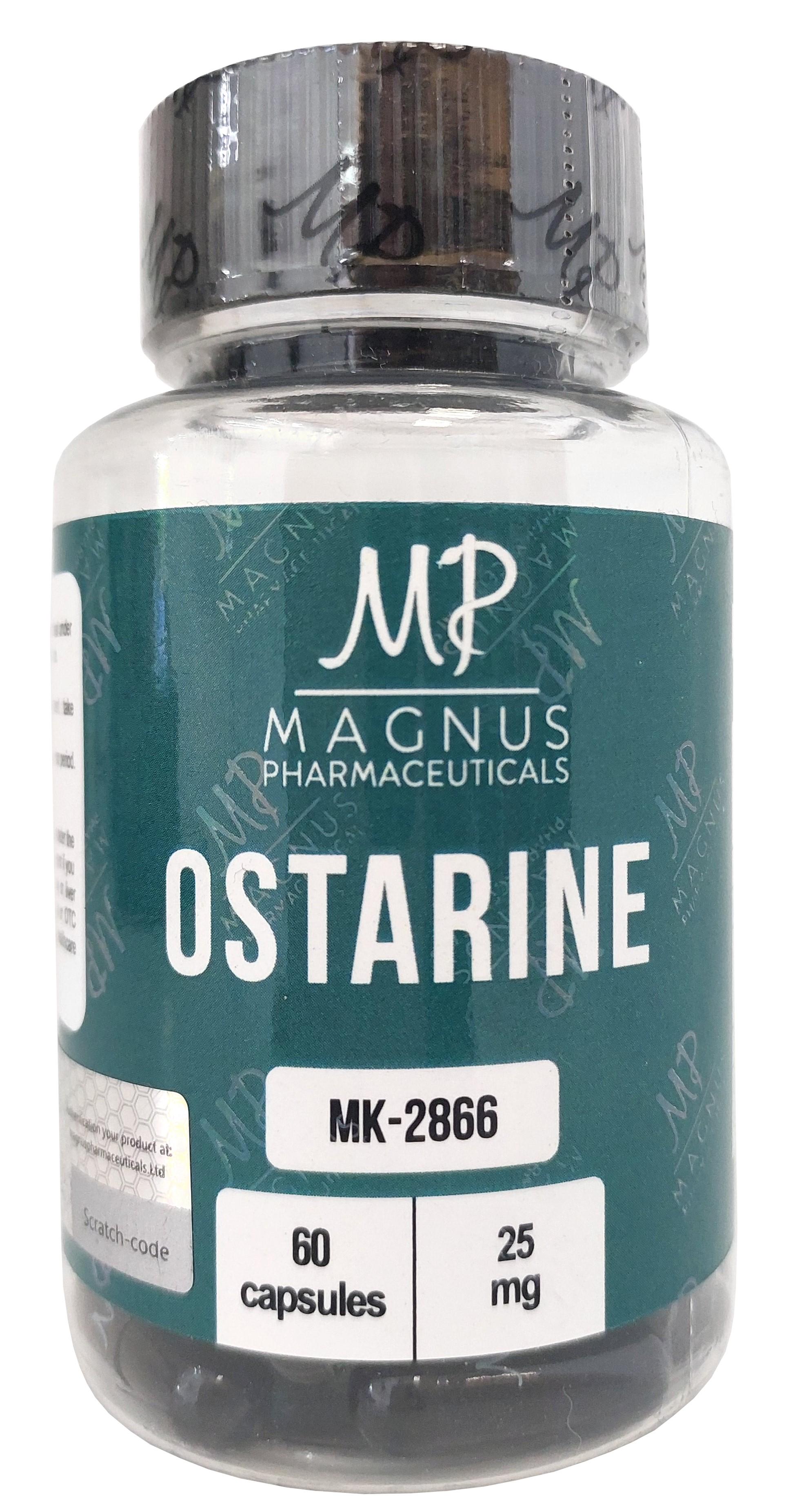 Остарин стимулятор гормонов САРМ SARMs Magnus OSTARIN MK-2866 25 мг 60 капсул (2627)