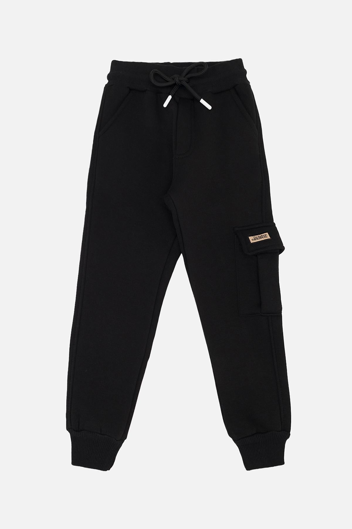 Спортивные брюки для мальчика 110 см Черный (ЦБ-00259206)