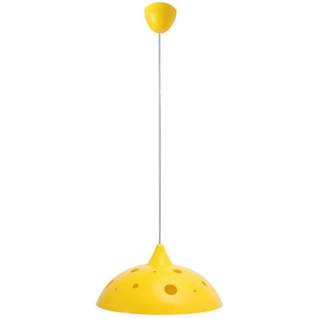Підвісний світильник ERKA 1302 стельовий Е27 Жовтий (27550278)