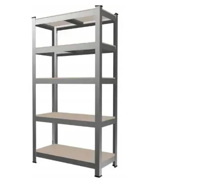 Стеллаж металлический 180х90х30 см 5 полок Серый (77947) Стеллаж металлический 180х90х30 см 5 полок Серый (77947)