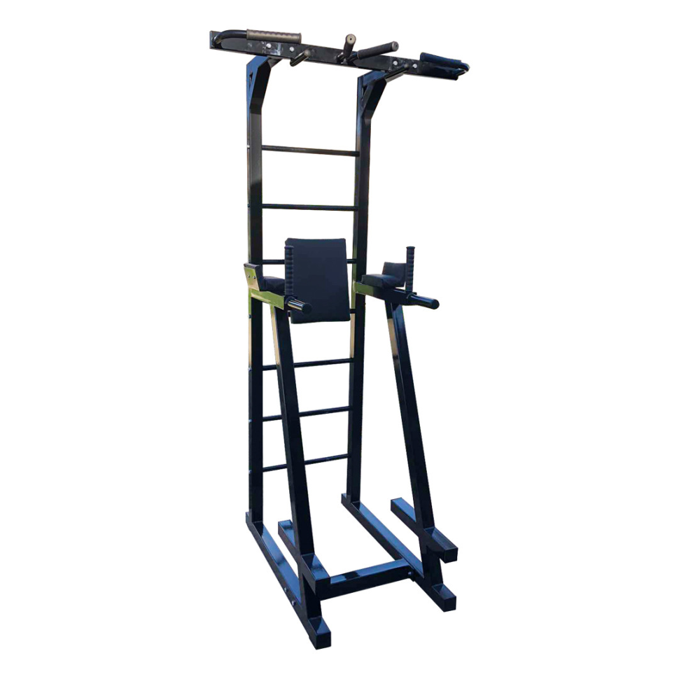 Шведська стінка 50х50 мм турнік/бруси/знімна спинка на прес Чорний (2522949974)