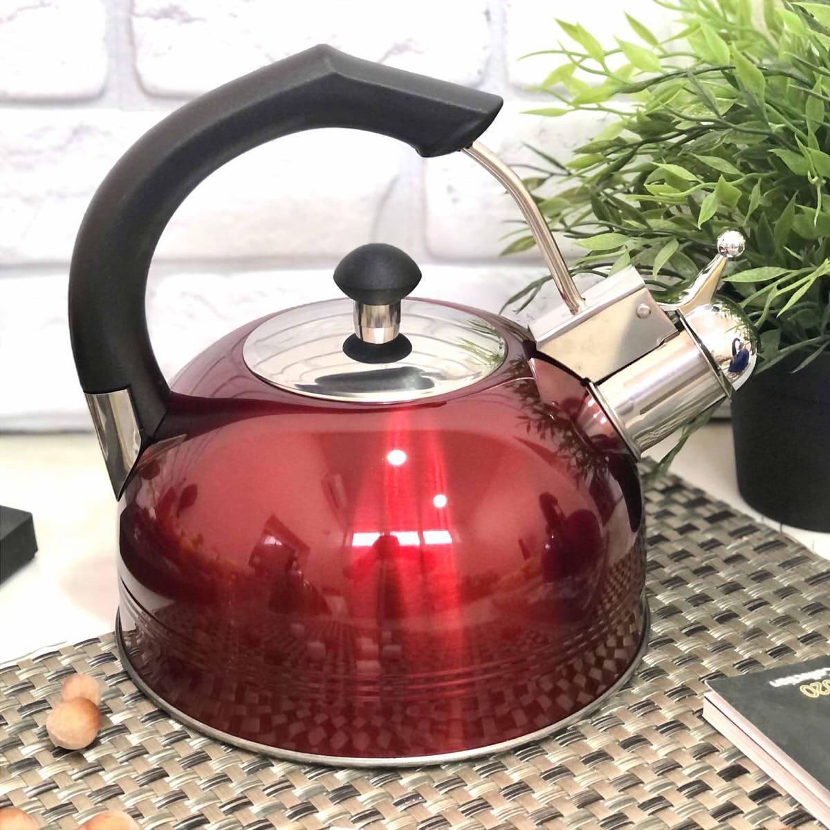 Чайник A-Plus зі свистком 2,5 л (1332-WK) - фото 2 Чайник A-Plus зі свистком 2,5 л (1332-WK) - фото 2