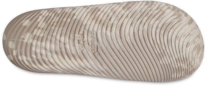 Шлепанцы Crocs Mellow Marbled Slide M7W9 208579 р. 40 26 см Mushroom/Cobblestone - фото 5