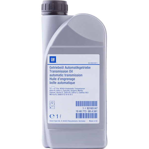 Трансмиссионное масло GM ATF AW-1 1 л (93165147) Трансмиссионное масло GM ATF AW-1 1 л (93165147)