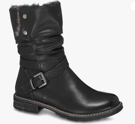 Сапоги женские GC Shoes р. 36 Черный (2897476387)